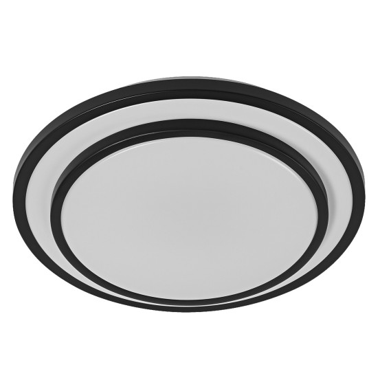 OSRAM LED Deckenleuchte ORBIS BERLIN 300 mm 16W  830 BK Warm weiß 4099854446375