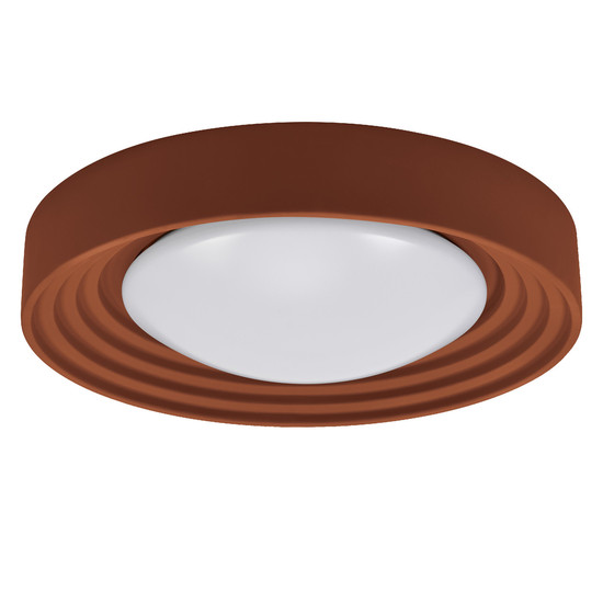 OSRAM LED Deckenleuchte Orbis Concrete 500MM 24.5W 830 Click Dim Brown Dimmbar Warm weiß 4099854446757
