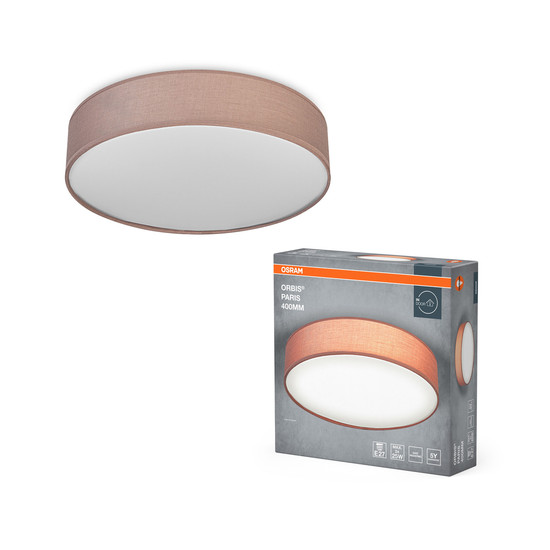 OSRAM Deckenleuchte ORBIS PARIS 400 mm 2XE27 BW 4099854449482