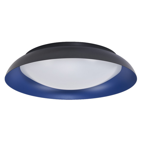 OSRAM LED Deckenleuchte Orbis Plate 480MM 45W 830 Click DIM Black and Blue Dimmbar Warm weiß 4099854449963