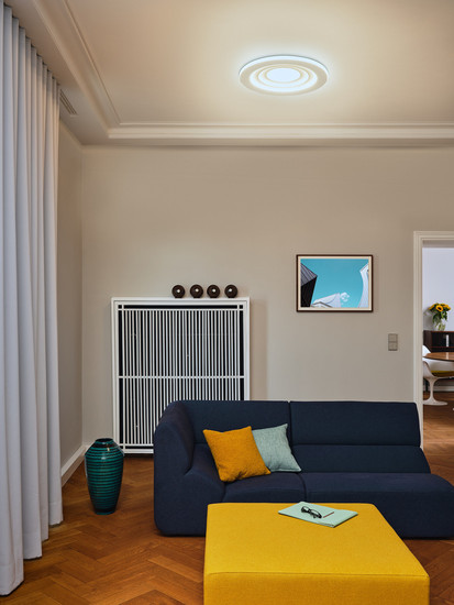 OSRAM LED Deckenleuchte ORBIS SPIRAL MAIN AND SIDE LIGHT 505mm 42W White Warm weiß 4099854450303