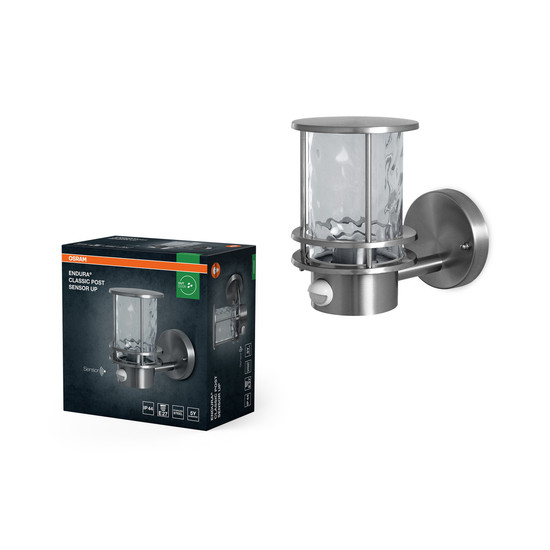OSRAM Aussen-Wandleuchte ENDURA CLASSIC POST Sensor Up E27 4099854452291