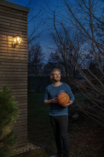 OSRAM Aussen-Wandleuchte ENDURA CLASSIC TRADITION ALU Up E27 Gold 4099854452376