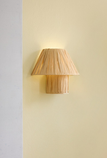 OSRAM Wandleuchte Decor Bamboo Paper Hut Wall 1XE27 Brown 4099854452895