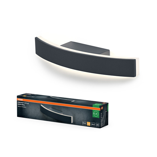 OSRAM LED Aussenleuchte ENDURA STYLE BOW Wall Warm weiß 4099854453014