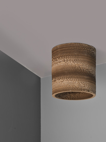 OSRAM Deckenleuchte Decor Cardboard Cylinder Ceiling E27 Brown 4099854453120