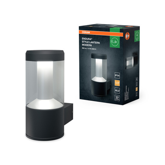 OSRAM LED Aussenleuchte ENDURA STYLE LANTERN MODERN Modern 12W Warm weiß 4099854453335