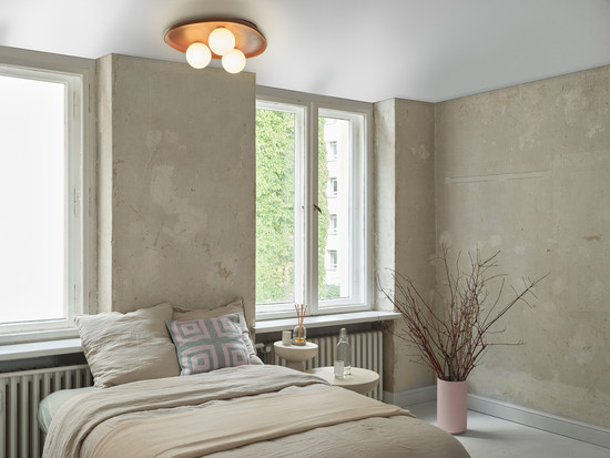 OSRAM Deckenleuchte Decor Clay Nest Ceiling 3XG9 Brown 4099854453458