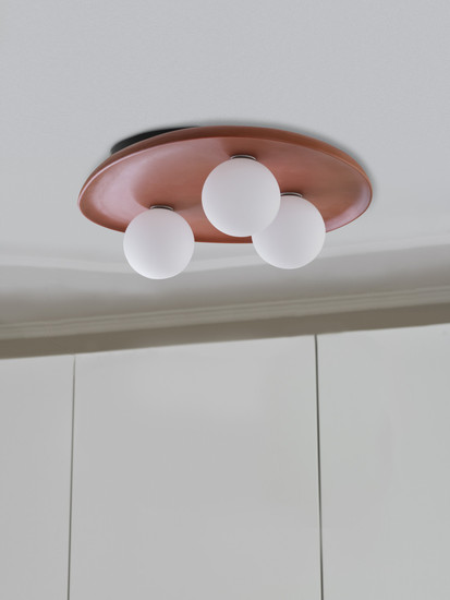 OSRAM Deckenleuchte Decor Clay Nest Ceiling 3XG9 Brown 4099854453458