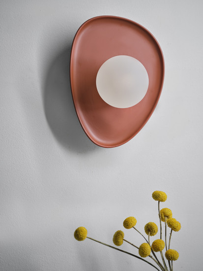 OSRAM Wandleuchte Decor Clay Nest Wall 1XG9 Brown 4099854453472