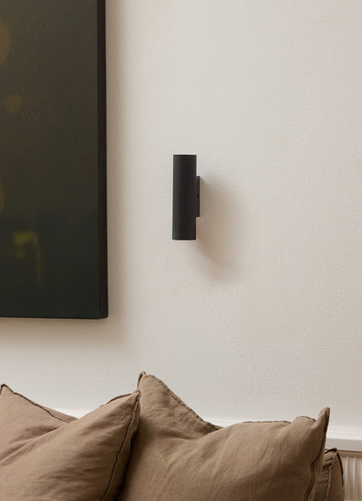 OSRAM Wandleuchte Decor Drums Wall Updown 2XGU10 Black 4099854453595