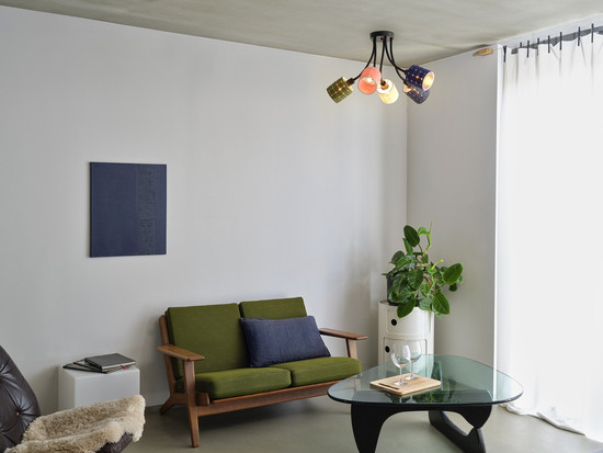 OSRAM Deckenleuchte Decor Felt Weaving Cans Ceiling 5XE14 Multicolor 4099854453670