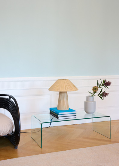 OSRAM Tischleuchte Decor Bamboo Paper Hut Table 1XE27 Brown 4099854453694