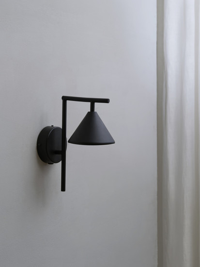 OSRAM LED Wandleuchte Decor Fuji Wall 5W 930 Black Warm weiß 4099854453717