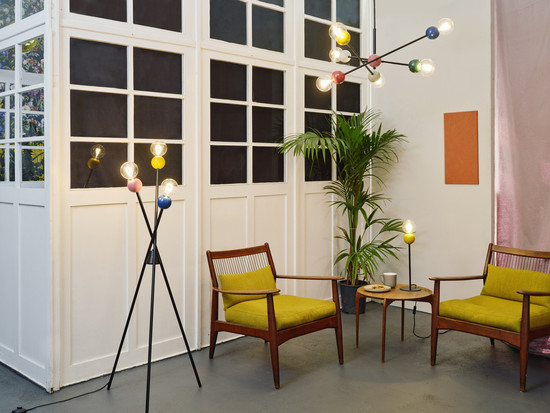 OSRAM Stehleuchte Decor Bubble Floor 3XE27 Multicolor 4099854453755