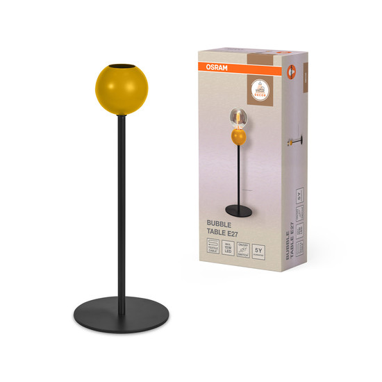 OSRAM Tischleuchte Decor Bubble Table E27 Multicolor 4099854453793