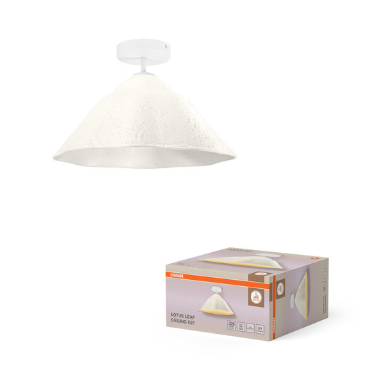 OSRAM Deckenleuchte Decor Lotus Leaf Ceiling E27 White 4099854454110