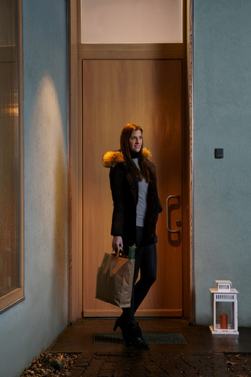 OSRAM Aussen-Wandleuchte SENSOR WALL 180DEG IP55 WT 4099854454240