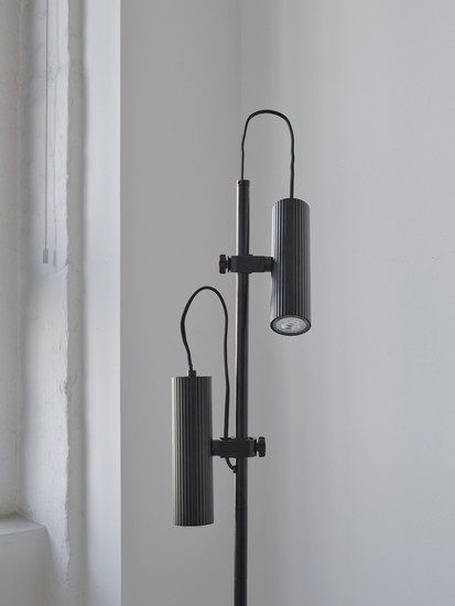 OSRAM Stehleuchte Decor Drums Floor 2XGU10 Black 4099854454264