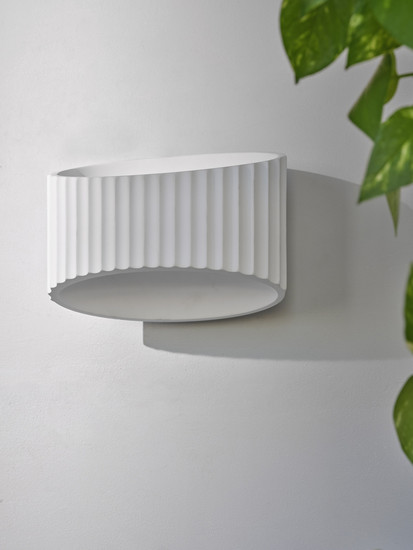 OSRAM Wandleuchte Decor Plaster Band Wall 255 1XE27 4099854454387