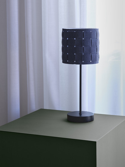 OSRAM Tischleuchte Decor Felt Weaving Stand Table E14 Dark Gray 4099854454462