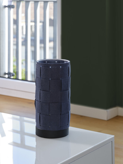 OSRAM Tischleuchte Decor Felt Weaving Tube Table E14 Dark Gray 4099854454523