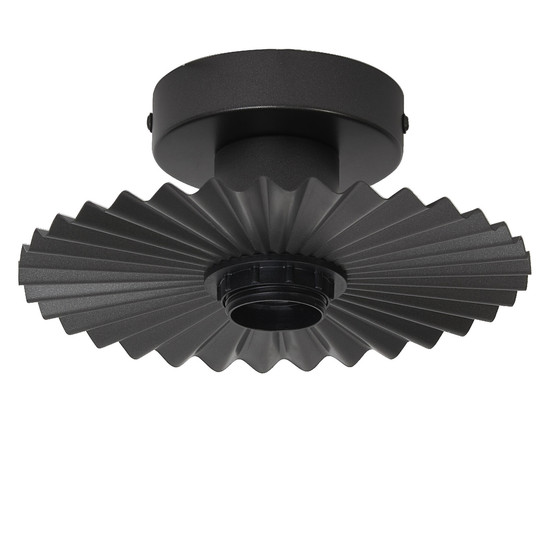 OSRAM Deckenleuchte Decor Plisse Ceiling E27 Dark Grey 4099854454608