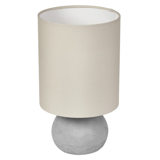 OSRAM Tischleuchte Decor Impact Table 1XE27 Beige and Gray 4099854454707