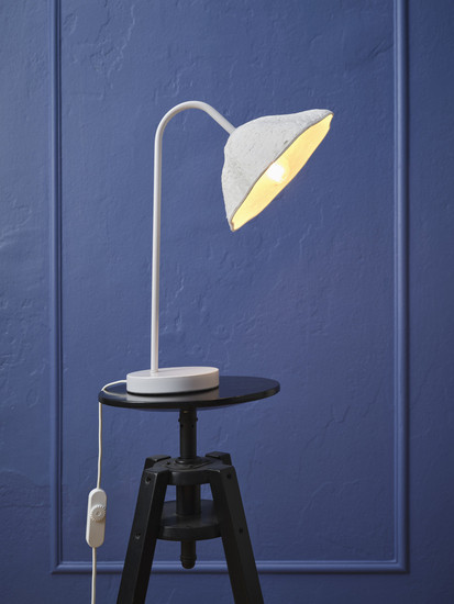 OSRAM Tischleuchte Decor Lotus Leaf Table E14 DIM White Dimmbar 4099854454783