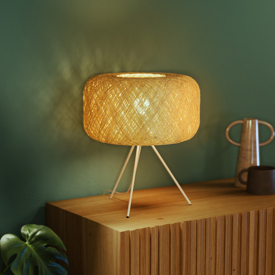 OSRAM Tischleuchte Decor Paper Bale Table 1XE27 Beige 4099854454820