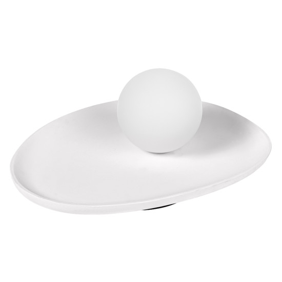 OSRAM Tischleuchte Decor Plaster Nest Table 1XG9 White 4099854454882