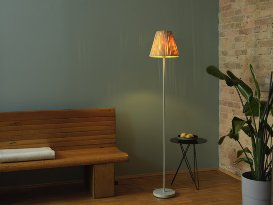 OSRAM Stehleuchte Decor Raffia Floor E27 Green 4099854454943