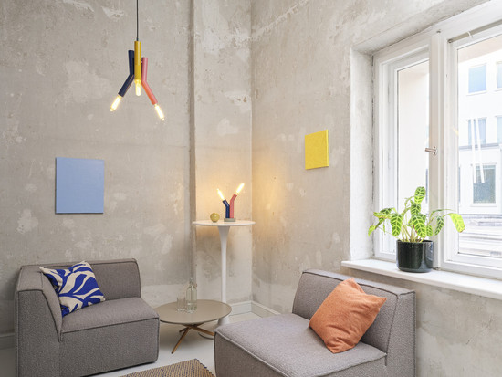 OSRAM Tischleuchte Decor Straw Table 2XE27 Multicolor 4099854455001