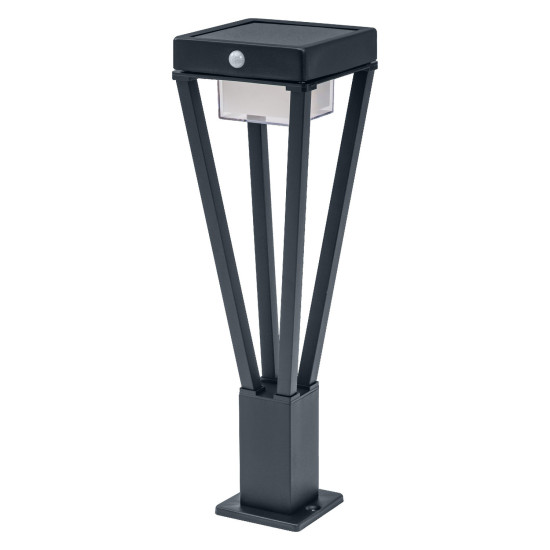 OSRAM LED Aussenleuchte ENDURA STYLE SOLAR BOUQUET 50cm Post Sensor 6W Black Warm weiß 4099854455650