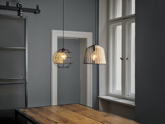 OSRAM Pendelleuchte Decor Cage Bell Pendant E27 Black 4099854458729