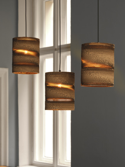 OSRAM Pendelleuchte Decor Cardboard Cylinder Pendant 3XE27 Brown 4099854458842