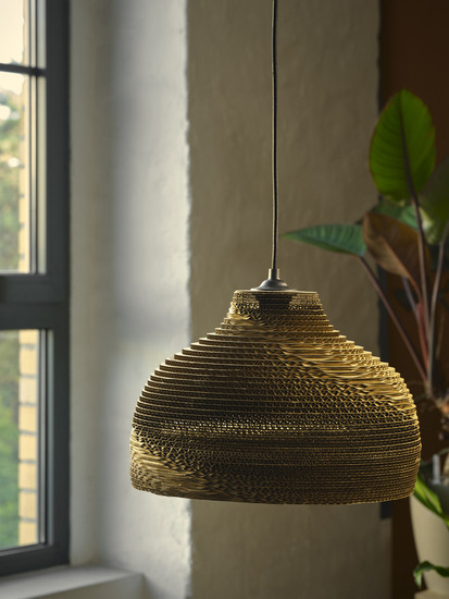OSRAM Pendelleuchte Decor Cardboard Hat Pendant E27 Brown 4099854458903