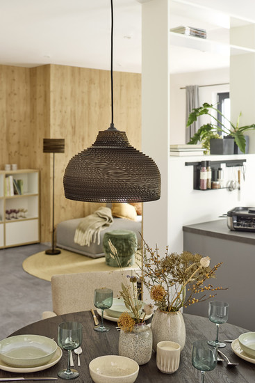 OSRAM Pendelleuchte Decor Cardboard Hat Pendant E27 Brown 4099854458903