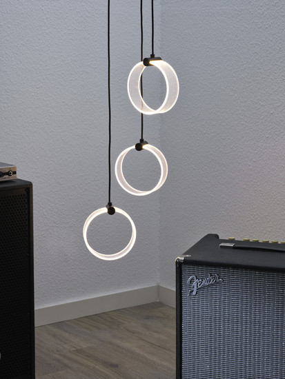 OSRAM LED Pendelleuchte Decor Circle 3XPendant PL 20W Click CCT Black Warm weiß,Kalt weiß,Kaltes Tageslicht 4099854459047