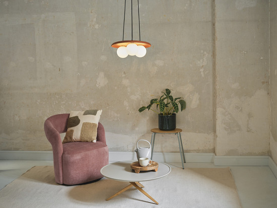 OSRAM Pendelleuchte Decor Clay Nest Pendant 3XG9 Brown 4099854459061