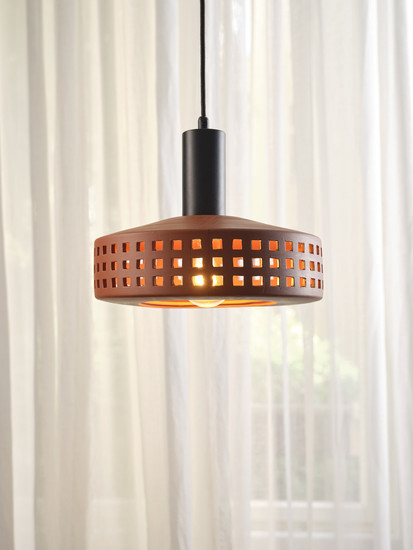 OSRAM Pendelleuchte Decor Clay Windows Pendant 1XE27 Brown 4099854459122