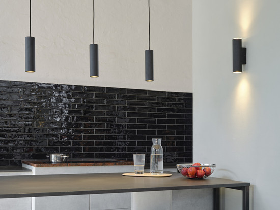 OSRAM LED Pendelleuchte Decor Drums Pendant 3XGU10 2XLED Black 4099854459283