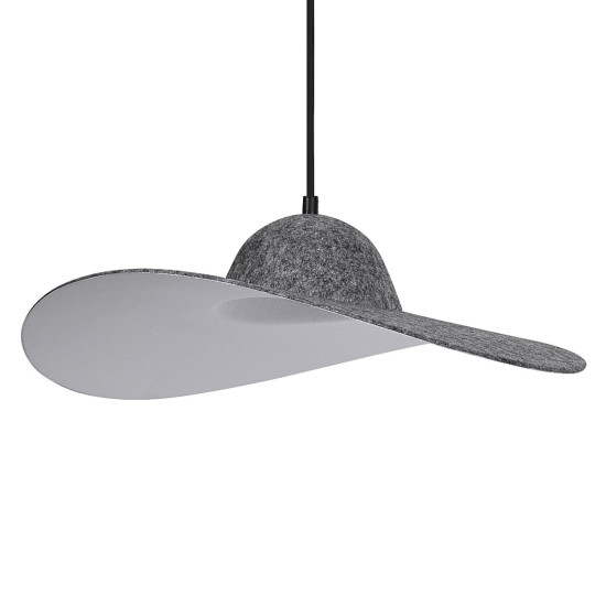 OSRAM Pendelleuchte Decor Felt Hat Pendant 1XE27 Dark Gray 4099854459320