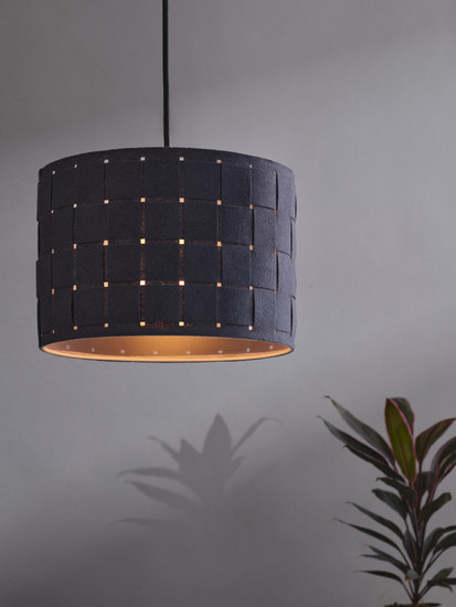 OSRAM Pendelleuchte Decor Felt Weaving Pendant 280 mm E27 Dark Gray 4099854459344