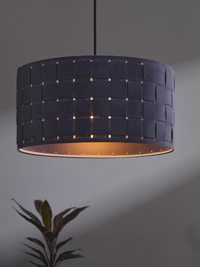 OSRAM Pendelleuchte Decor Felt Weaving Pendant 380 mm E27 Dark Gray 4099854459368