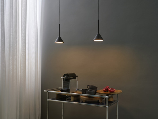 OSRAM LED Pendelleuchte Decor Fuji 1XPendant 5W 930 Black Warm weiß 4099854460395