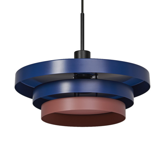 OSRAM Pendelleuchte Decor Layers Pendant E27 Blue 4099854460470
