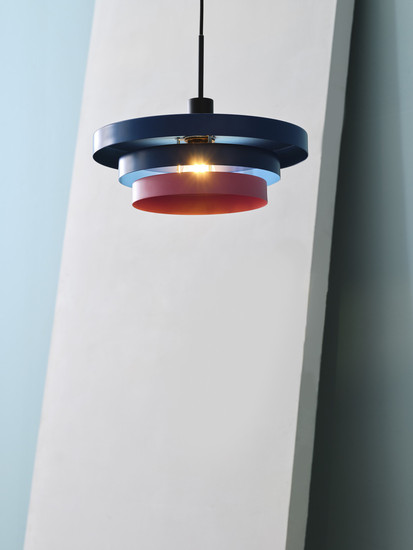 OSRAM Pendelleuchte Decor Layers Pendant E27 Blue 4099854460470