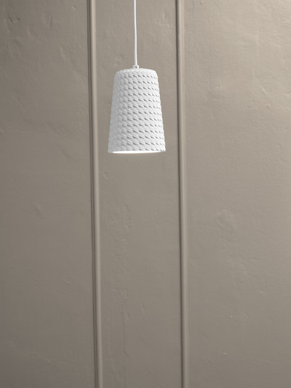 OSRAM Pendelleuchte Decor Plaster Cone Pendant E27 White 4099854460753