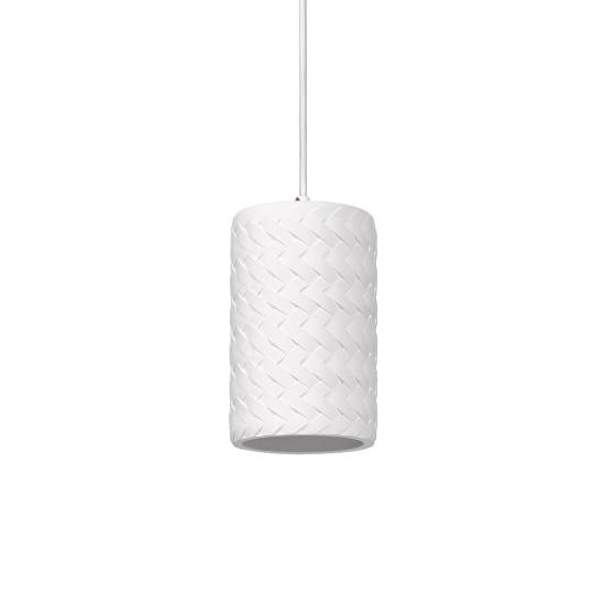 OSRAM Pendelleuchte Decor Plaster Tube Pendant E27 White 4099854460951